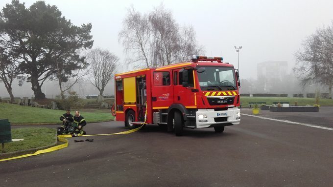 Exercice d’évacuation incendie avec les pompiers de St-Nazaire