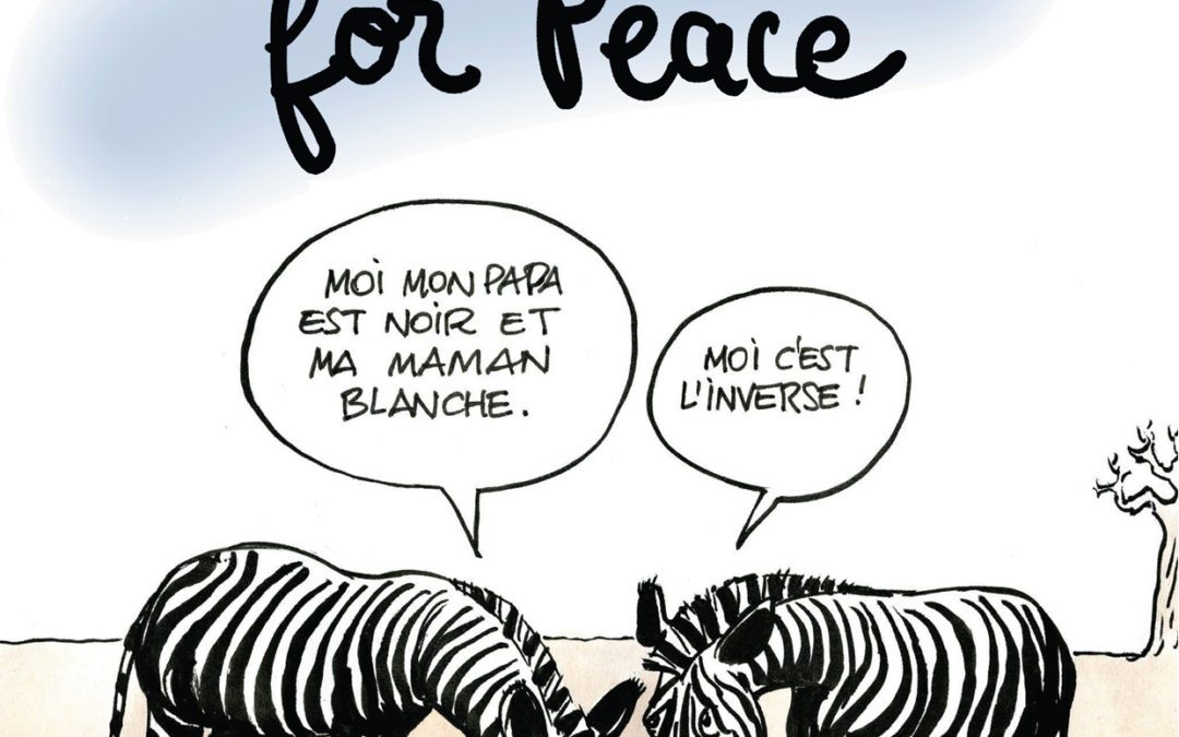 Exposition Cartooning for Peace (Dessins pour la Paix) au C.D.I du 30 septembre au 18 octobre 2019