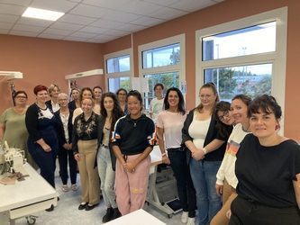 Bienvenue aux stagiaires du CAP Métiers de la mode du GRETA- CFA Loire-Atlantique