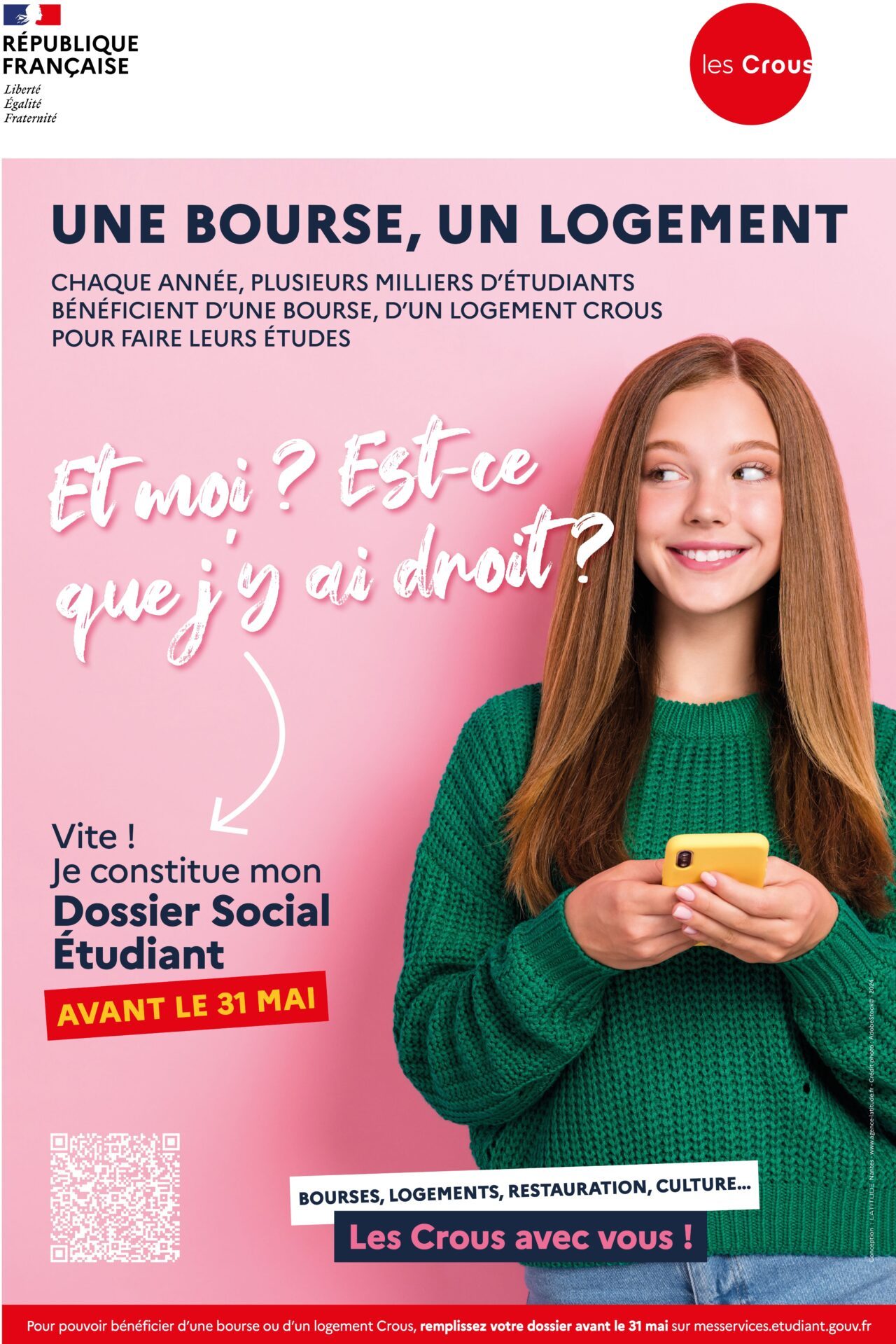 Dossier Social Etudiant (Bourse – Logement) 2024 – 2025 – à Effectuer ...