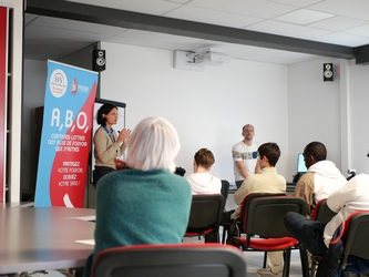 Mardi 19 novembre – 1 BTS MSA et PP – Sensibilisation au don d’organes et au don de sang au Lycée Heinlex : deux interventions riches en enseignements